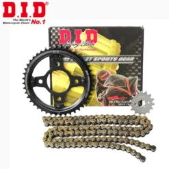 Nhông sên dĩa DID xe Winner X/150 sên vàng Thái (sên 10 ly) 428HDS-120L, 15T-44T