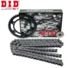 Sên nhông dĩa DID XSR 155, R15 ('17) sên phốt T-Ring 428VIX x 132FB, 14T-48T BLACK EDP