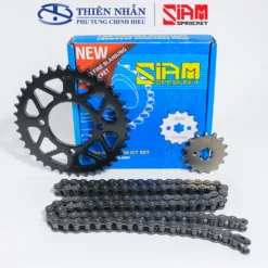 Nhông sên dĩa SIAM xe Exciter 135/2009 (428S-114L, 15T-39T)