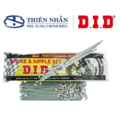 Căm DID 10G (lỗ trung) xe Honda WAVE S 100, Wave RS đùm trước D060Z