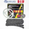 Nhông sên dĩa DID xe Sirius new (sên 9 ly) 428DXN-104L, 15T-35T