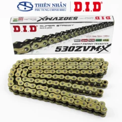 Sên moto DID 530ZVM-X2 x 120ZB X-Ring Gold (750cc-1400cc) - Made in Japan