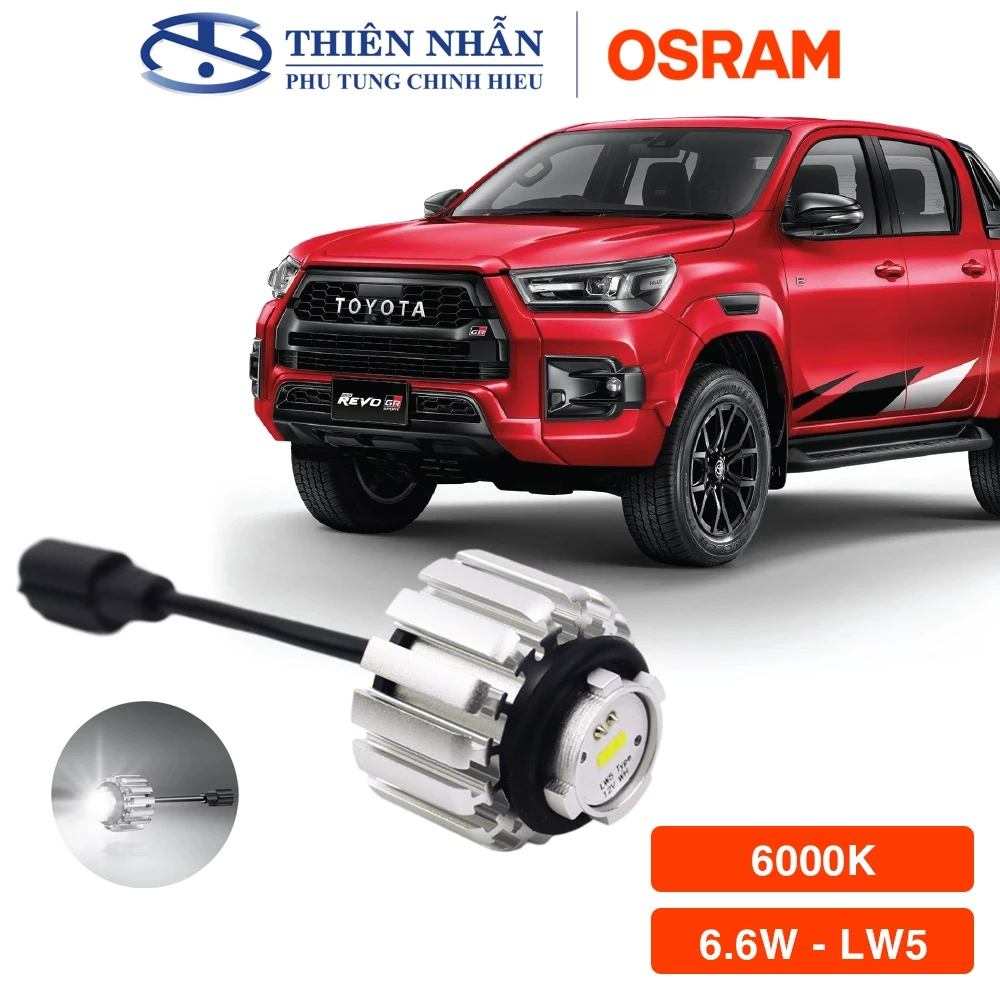 Bóng đèn Led OSRAM LW5 Led Ban Ngày, Lùi Sáng Trắng XLS LW5BNE W02