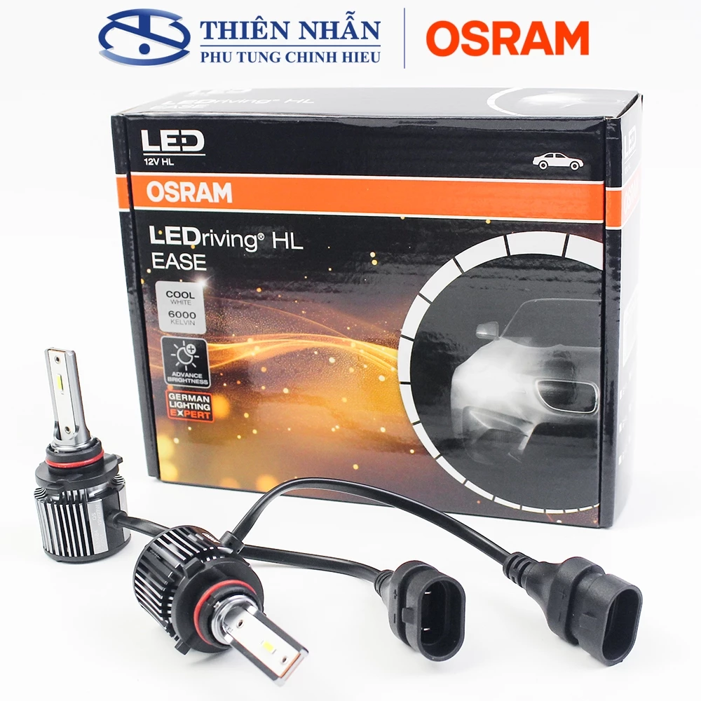 Bóng đèn LED OSRAM HB3/HB4 xe ô tô Mazda, Honda, Toyota,. siêu sáng trắng 23/27W (2000 Lumen) F9005/6CW - Ảnh 2