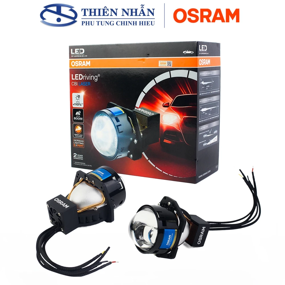 Bi cầu Led Driving CBI Laser OSRAM LEDPES108-BK LHD - Ảnh 2