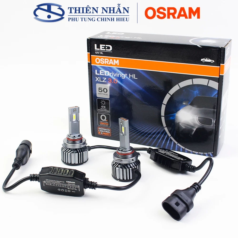 Bóng đèn Led Osram HB3/HB4 xe ô tô Mitsubishi, Honda, Toyota,.. siêu sáng trắng I9005/6CW 50W - Ảnh 2