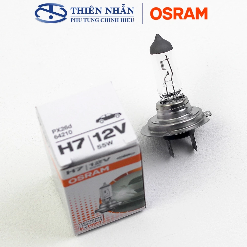 Bóng đèn Halogen Osram H7 xe ô tô Vinfast, Toyota và các dòng xe khác 64210CLC 55W - Ảnh 5