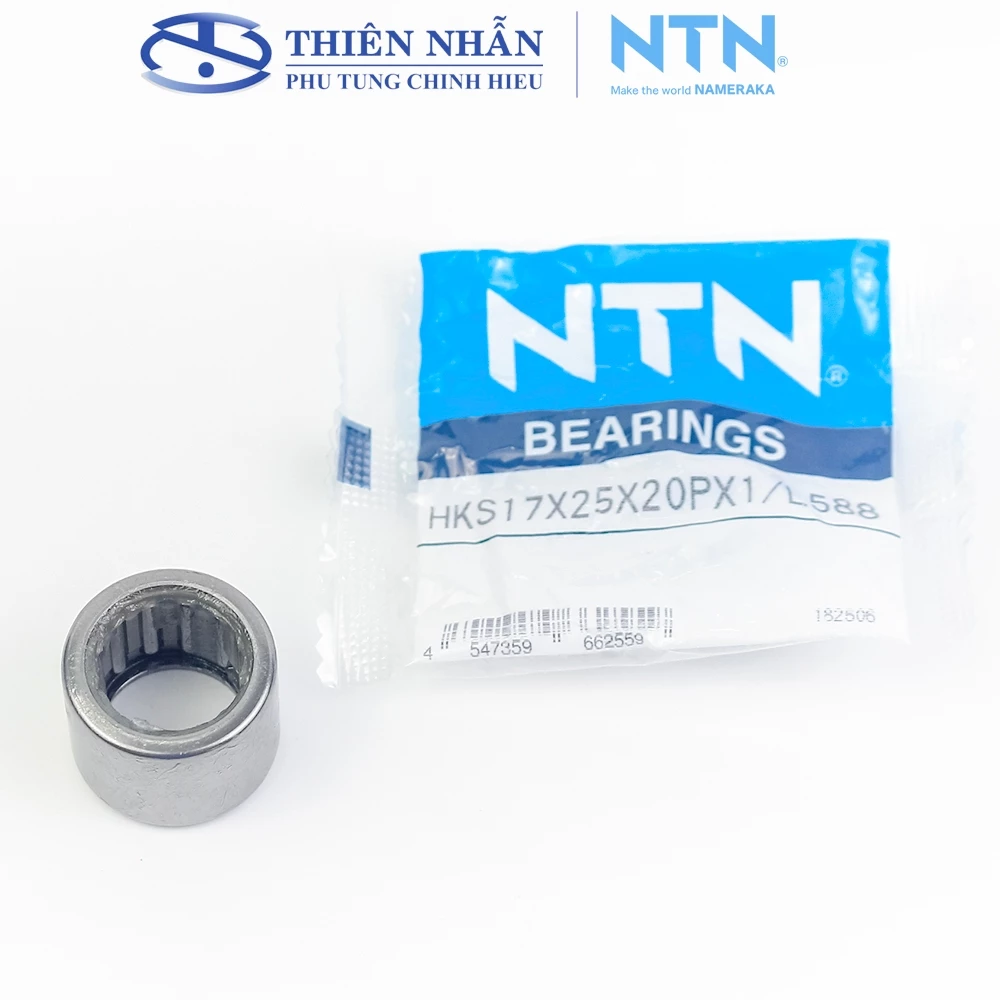 (Vòng Bi) Bạc Đạn Đũa NTN 17x25x20 (HKS17x25x20PX1/L588)
