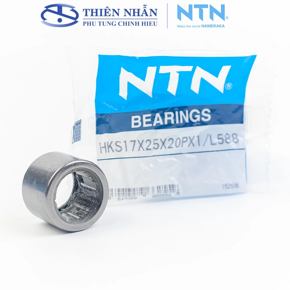 (Vòng Bi) Bạc Đạn Đũa NTN 17x25x20 (HKS17x25x20PX1/L588) - Ảnh 2